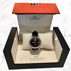 TISSOT PR 100 Swiss Quartz Watch | Full Set Box Papers Booklets Pouch